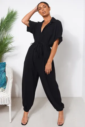 Bailey Black Wide Leg Jumpsuit