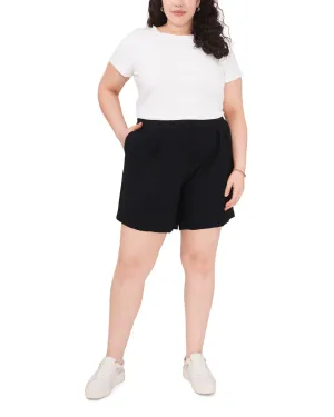 Brylie Rumple Twill Short | RICH BLACK