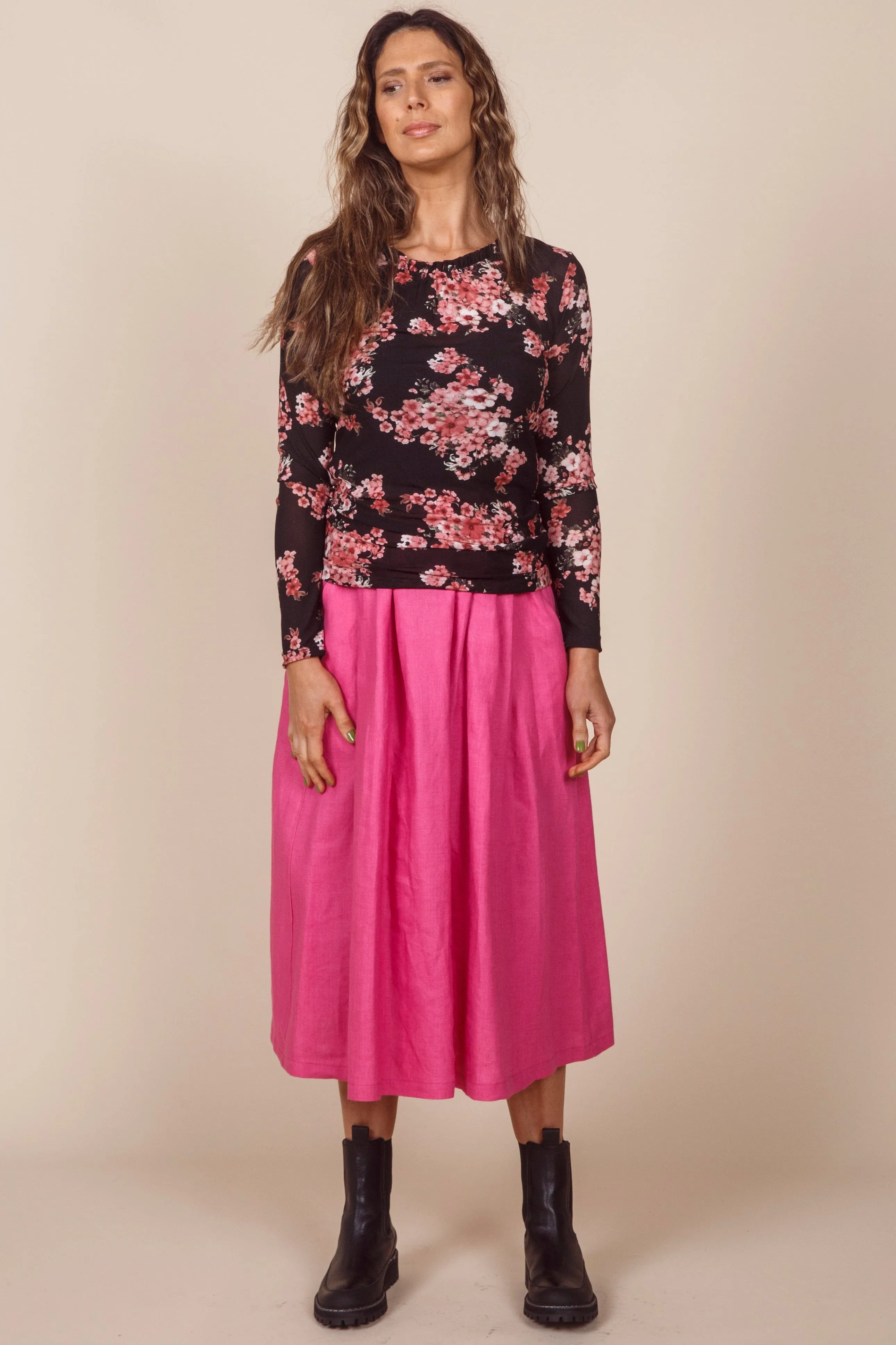 Dalston Natalia Mesh Top