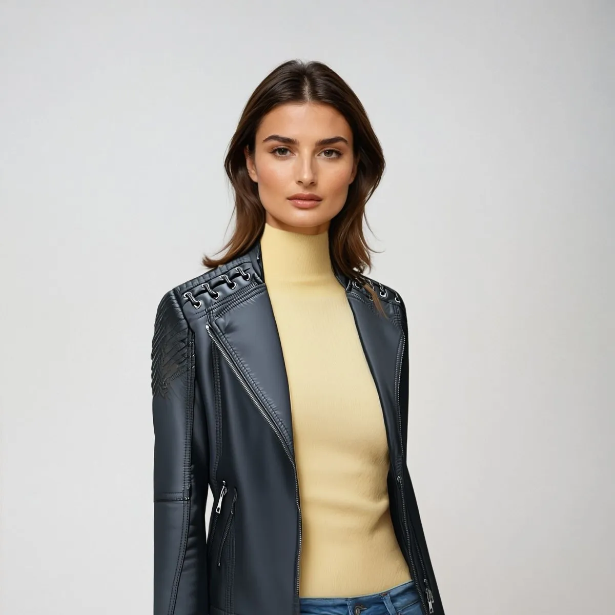 DEBY - The Stylish and Unique Leather Jacket