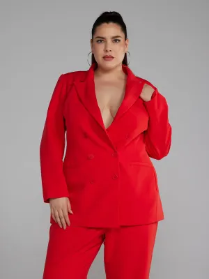 Double Breasted Tailored Blazer