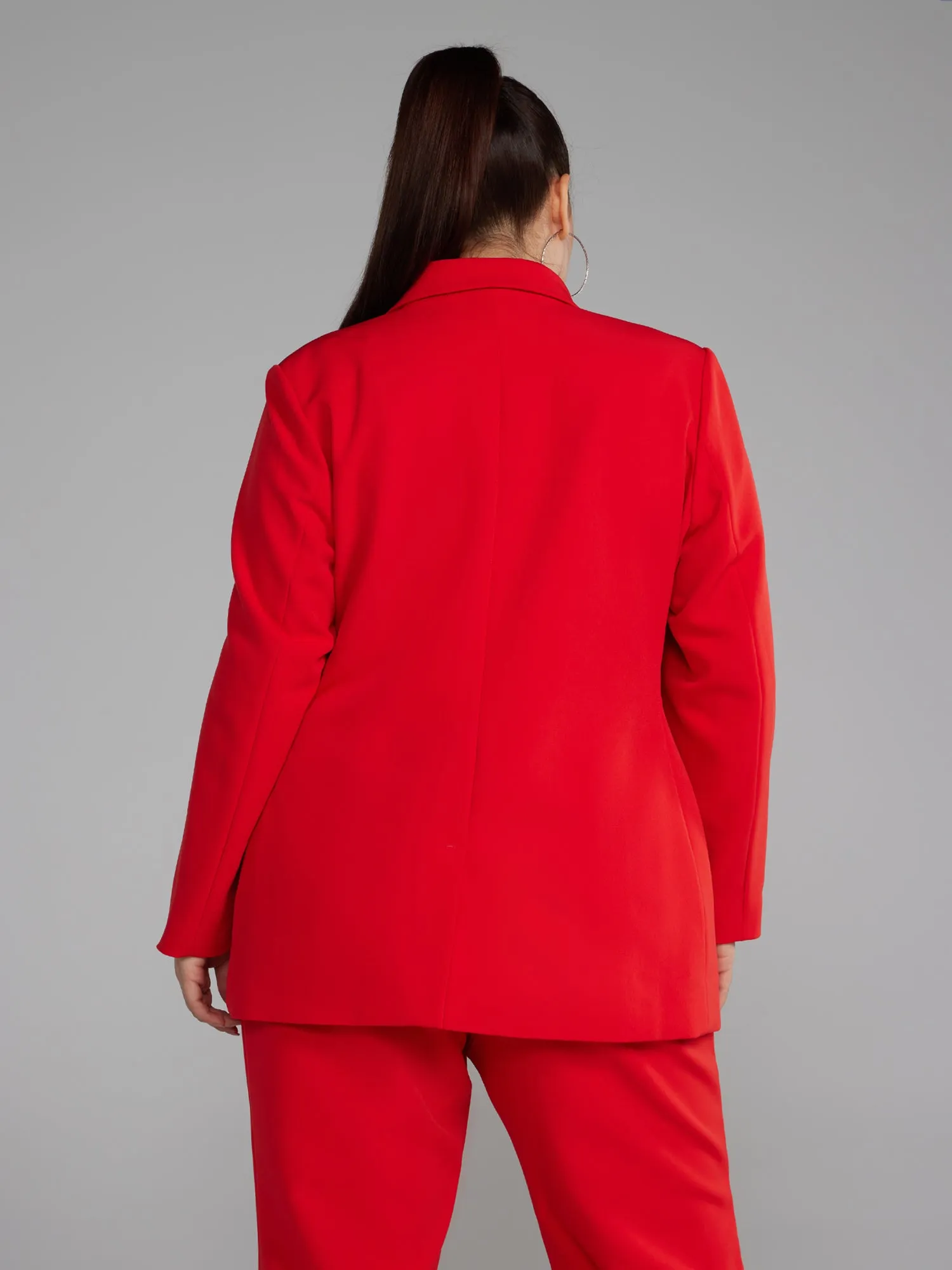 Double Breasted Tailored Blazer
