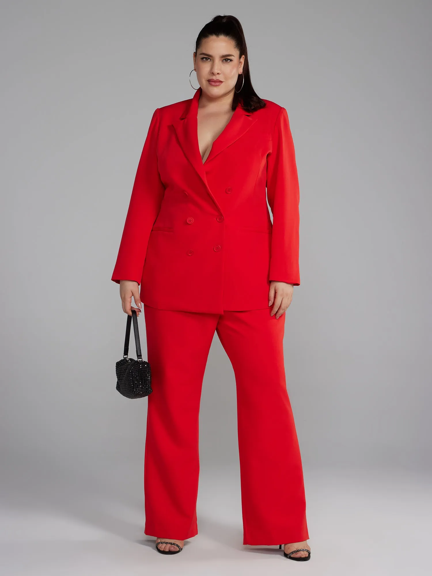 Double Breasted Tailored Blazer