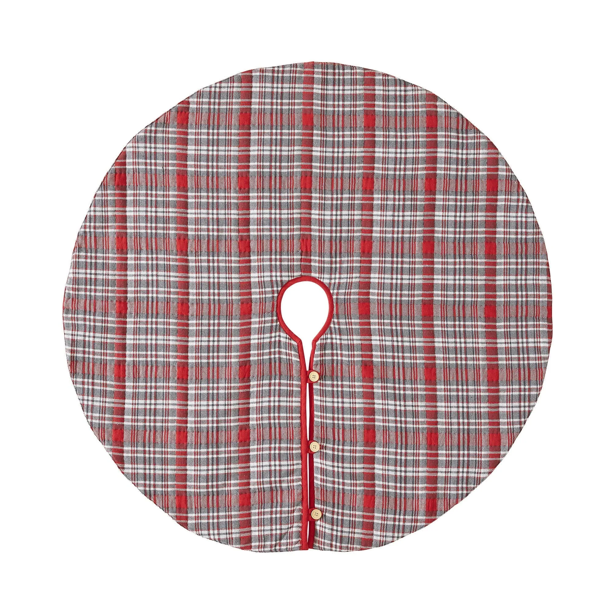 Gregor Plaid Tree Skirt 48"