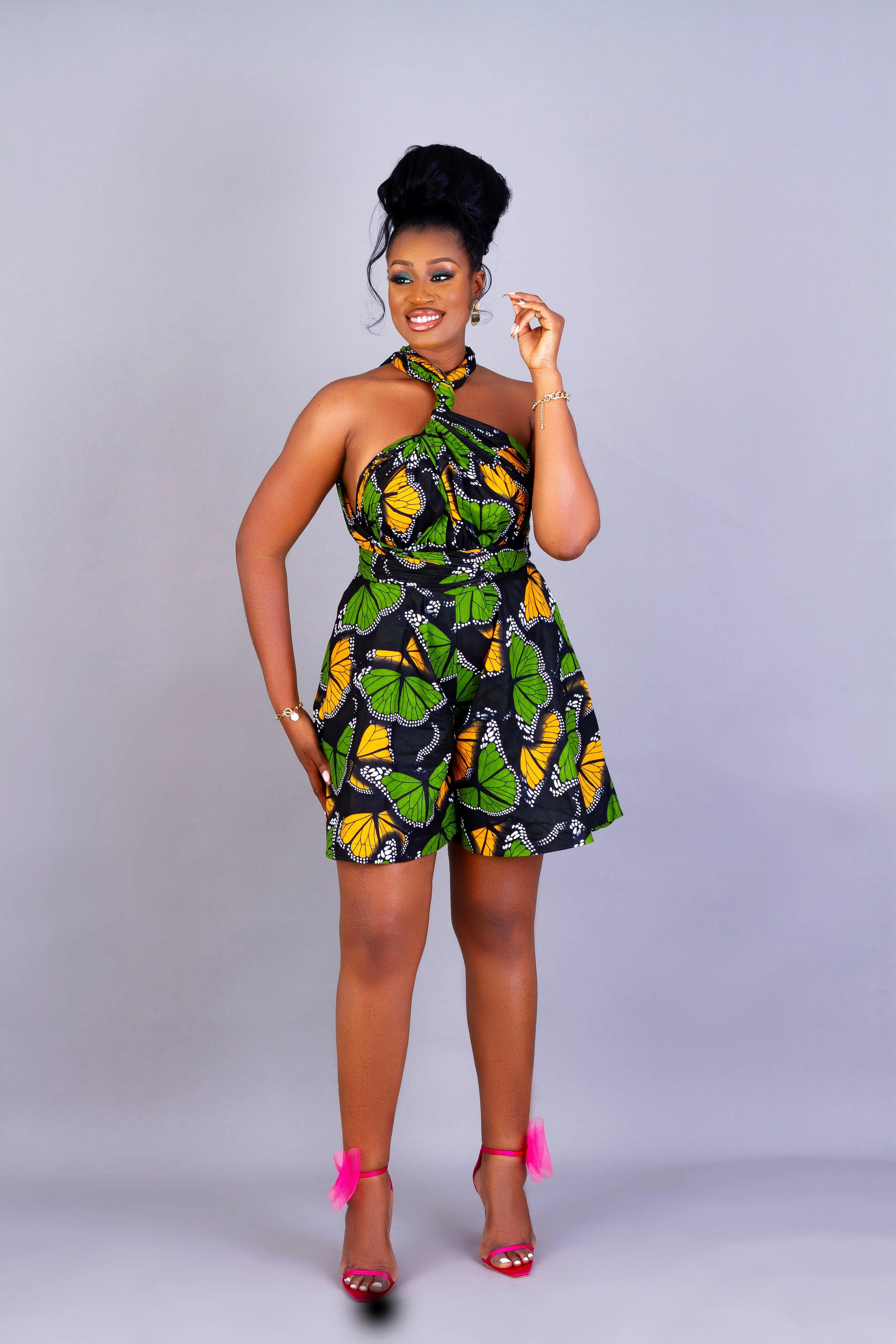 Isoken Infinity Playsuit | Amazin Apparels