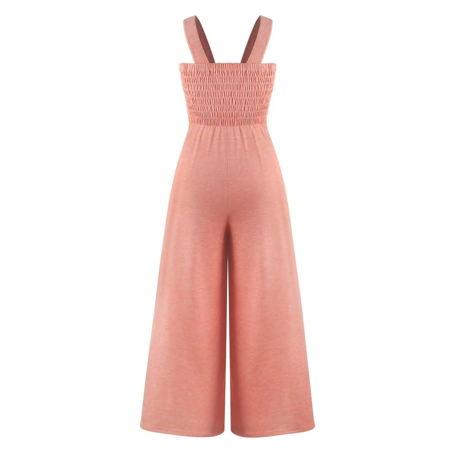 Ladies Strape Wide Leg Jumpsuits GKAX