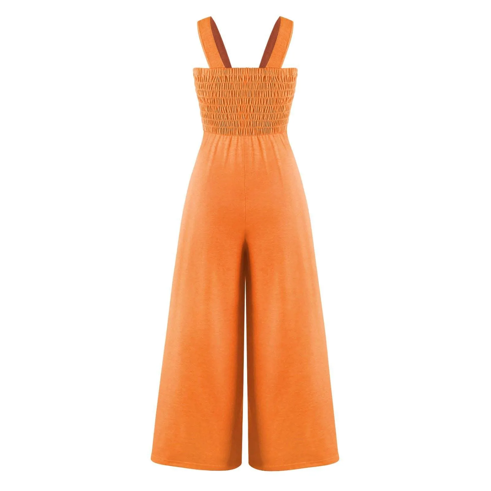Ladies Strape Wide Leg Jumpsuits GKAX