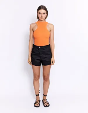 PANAMA DRILL SHORT | BLACK