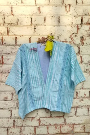 Patch Over Patch Seagreen Eye Jacket