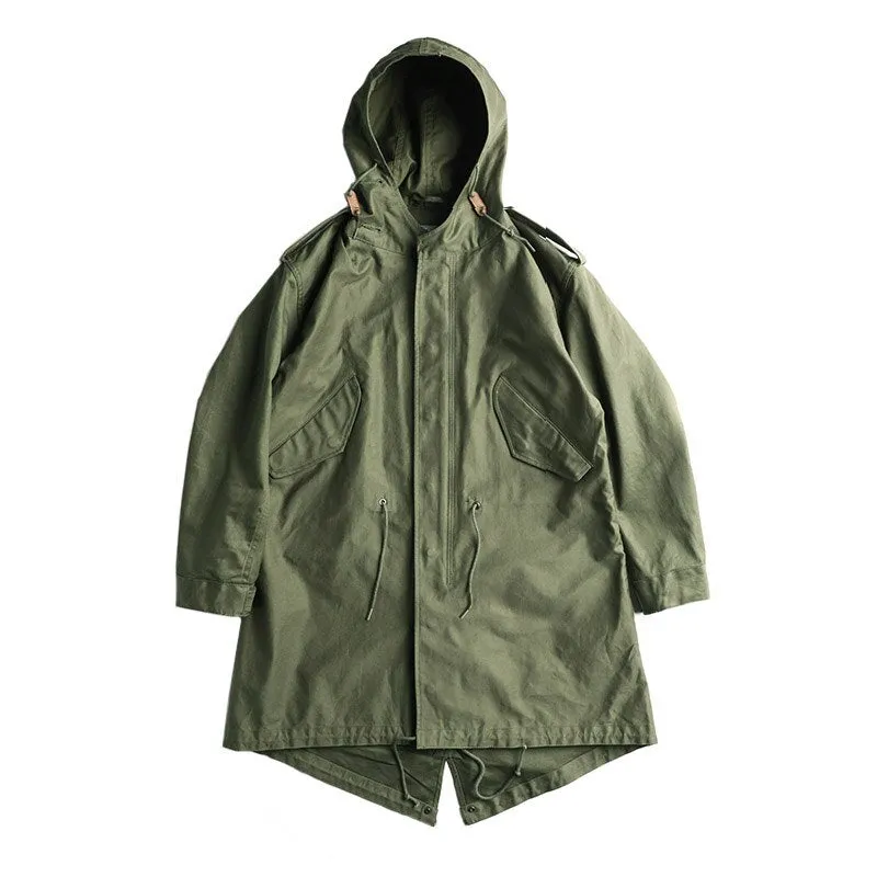 Red Tornado M 51 Fishtail Parka Reproduction Military Uniform For Men