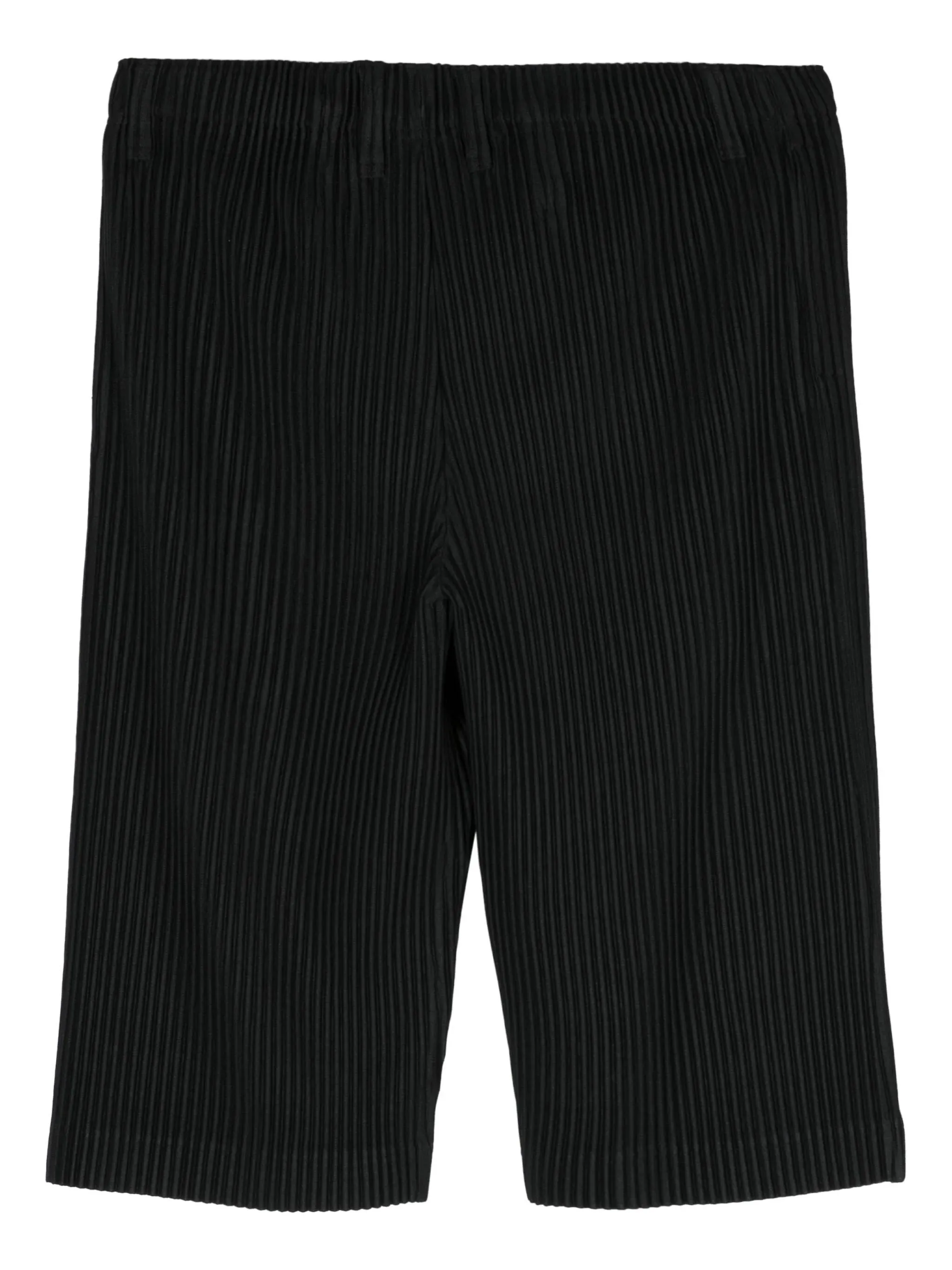 SS24 Tailored Pleats Shorts - Black