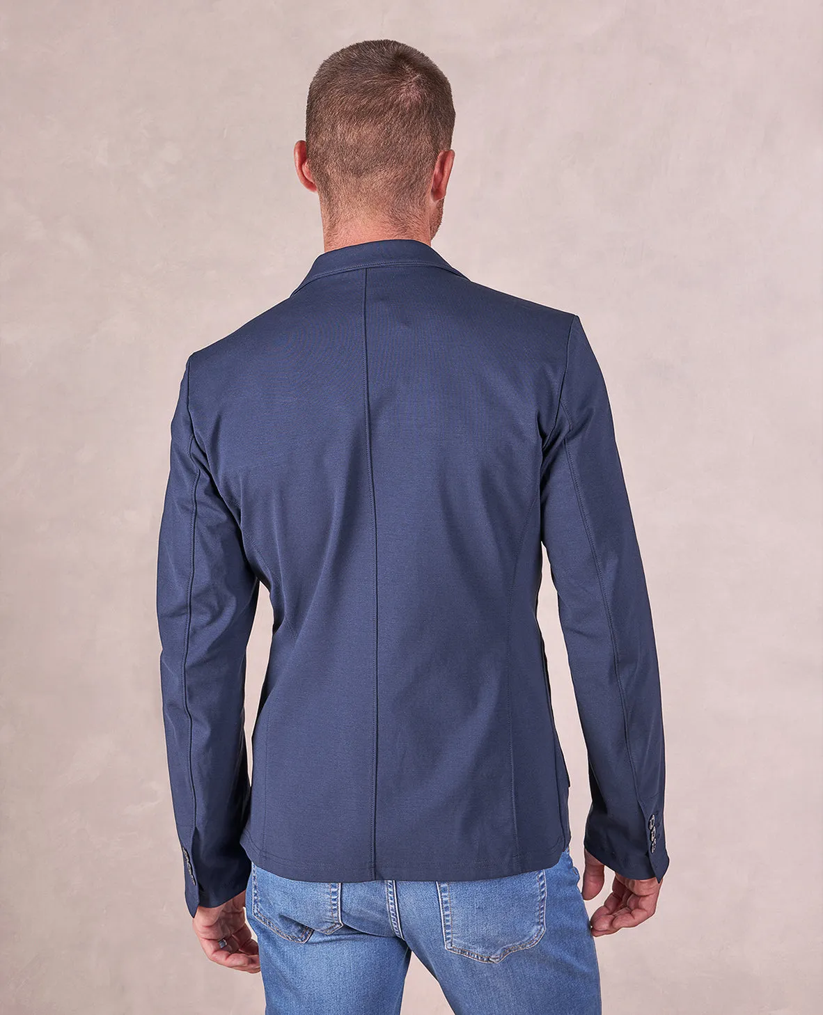 The Chase - Techy Soft Jacket w/Removable Hoodie - Navy