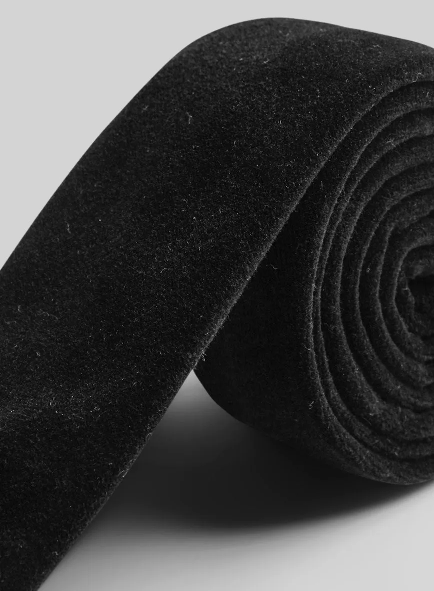 Velvet Tie - Black