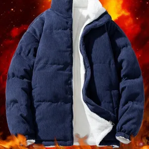 Winter Corduroy Jacket for Men - Stylish & Warm